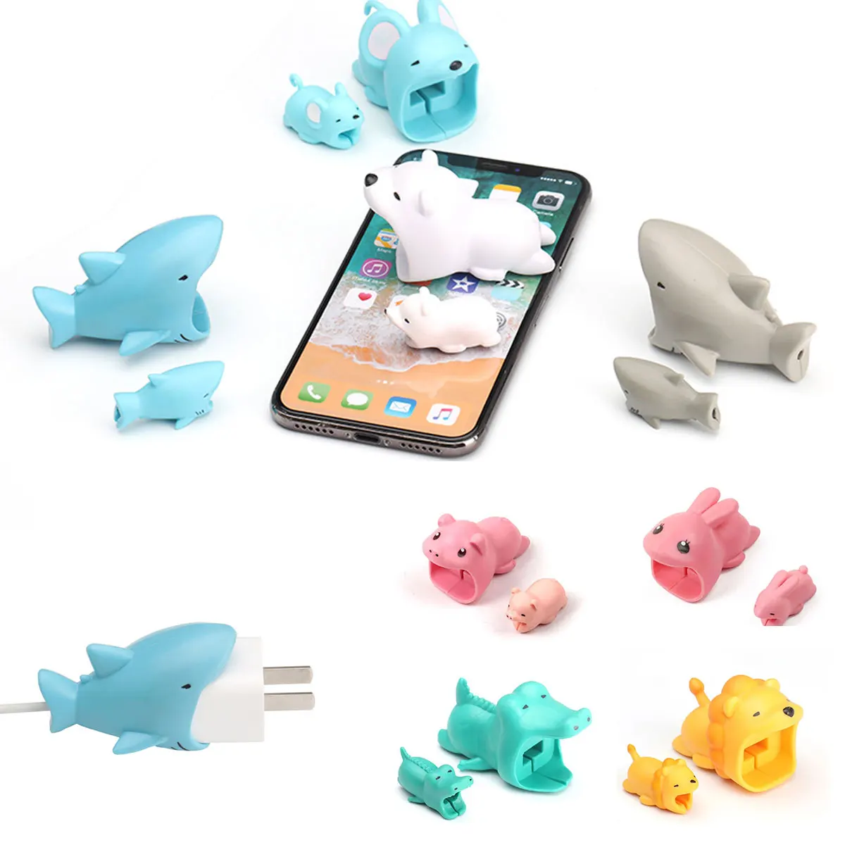 Аксессуар для кабеля декоративное устройство намотки протектор зарядного