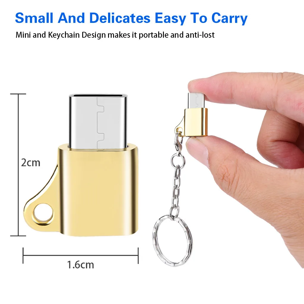 Переходник с Type C на USB 3 0 для зарядки безопасный преобразователь синхронизации