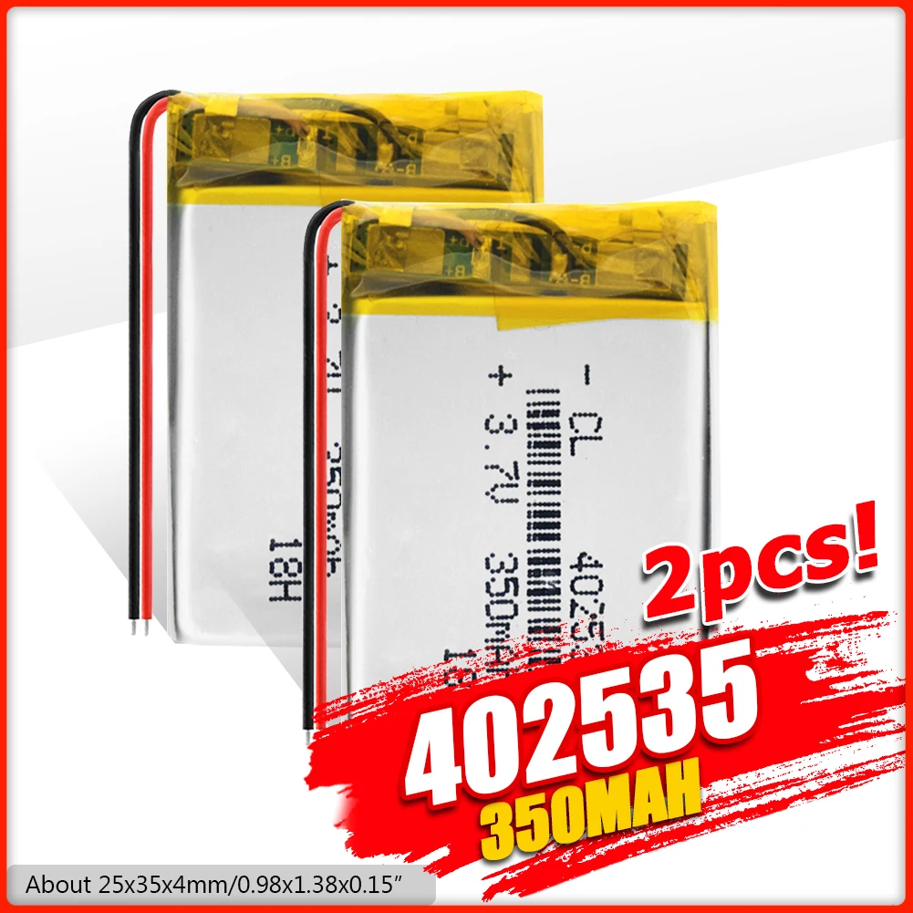 Литий-ионная аккумуляторная батарея 3 7 в 402535 мАч | Электроника