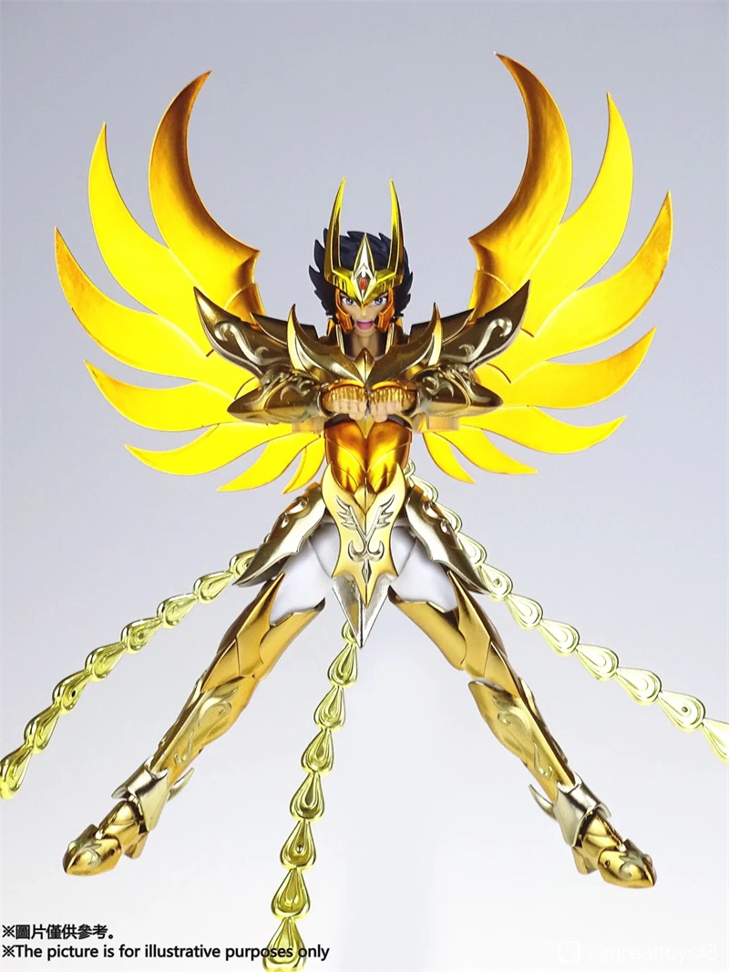 В наличии Новые великолепные игрушки Saint Seiya Myth Cloth EX Phoenix Ikki V4 God бронзовые GT
