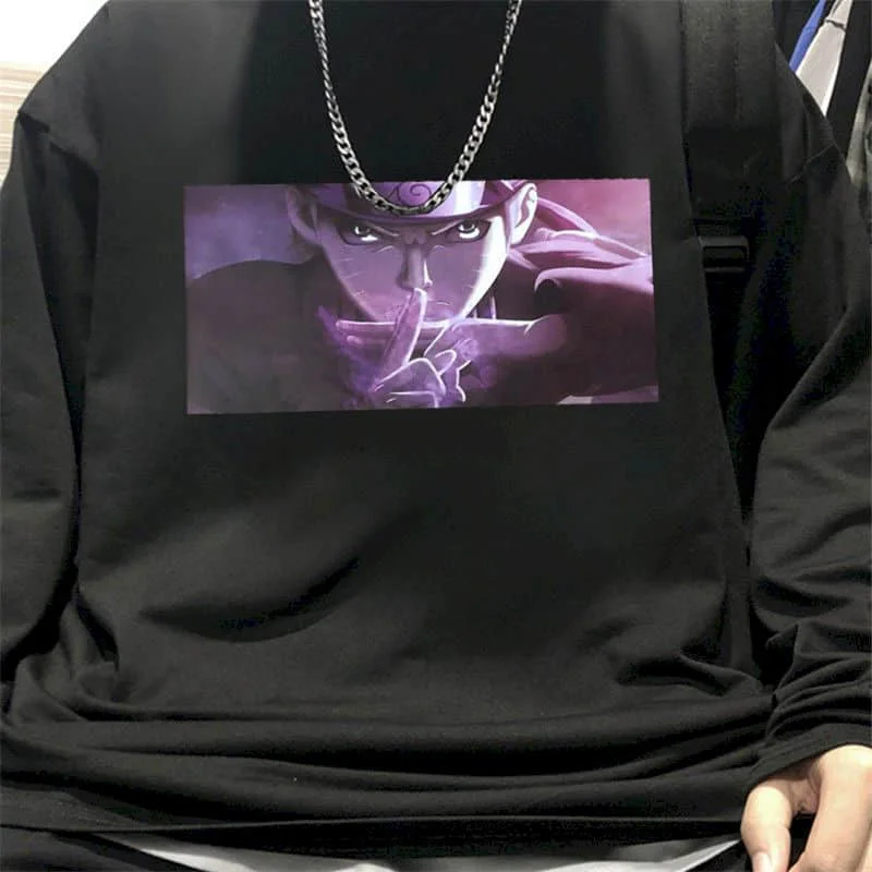 

Autumn Tshirt Women T Shrit Men New Japanese Long-sleeved T-shirt Couple Students Korean Loose Wild Harajuku Bf Anime Top Ins
