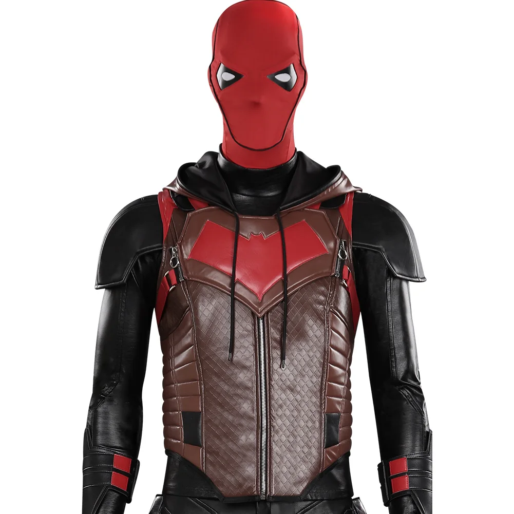 

Gotham Knights Jason Todd Cosplay Costume Jason Todd Hooded Coat Jacket Pants Halloween Carnivak Costumes