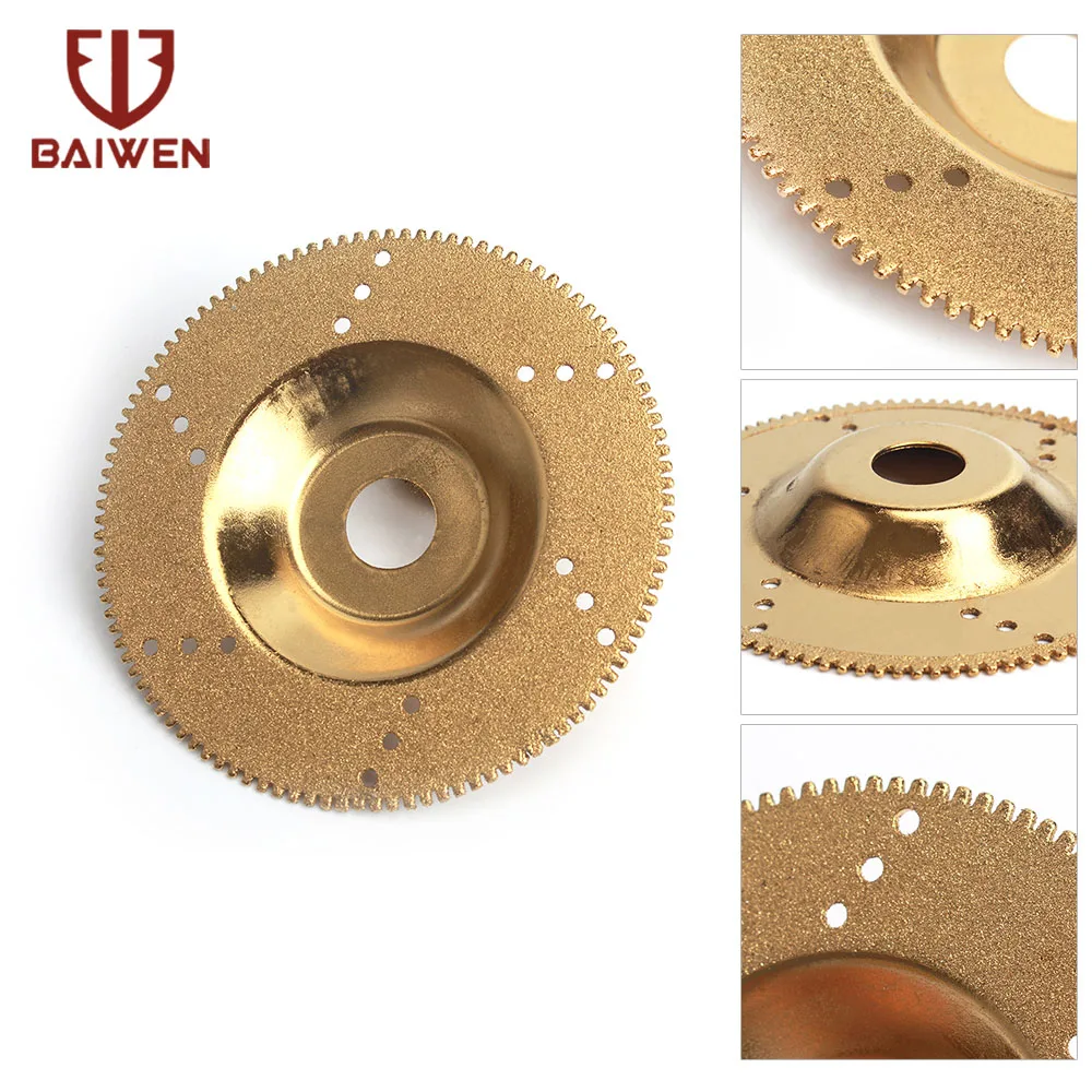 

100mm 4inch Vacuum Brazed Diamond Circular Saw Blade Cutting Disc Grinding Wheel For Angle Grinder Ceramic Tile Granite Marble
