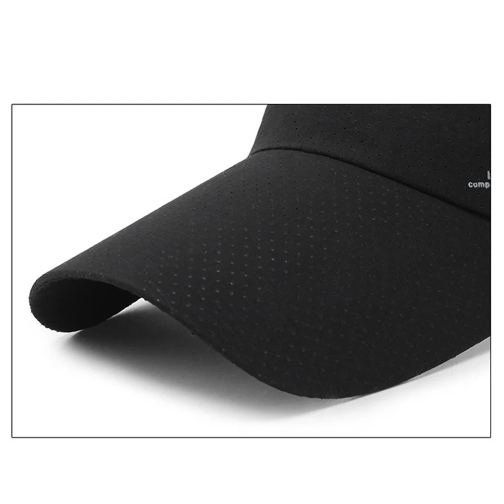 Регулируемый спортивный головной убор унисекс кепка с солнцезащитным козырьком