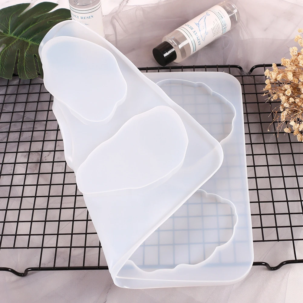 Силиконовые горки прессформы смолы Агат ювелирных изделий глина искусство