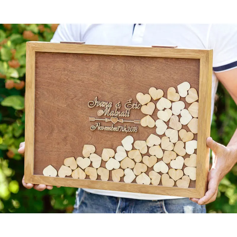 Синяя доска Drop Box Свадебные варианты гостевых книг гостевая книга для подписи