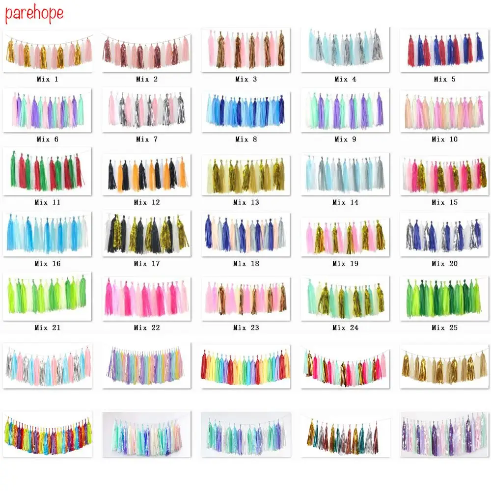 Вечерние свадебные украшения Новый Цвета бумага с витым орнаментом из венков