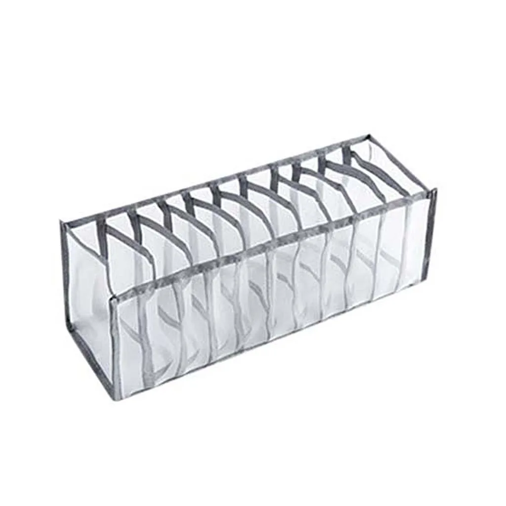 

Underwear Storage Box with Compartments Socks Bra Underpants Organizer Drawers Divider Box Storage Box Cabinet Drawer Divider