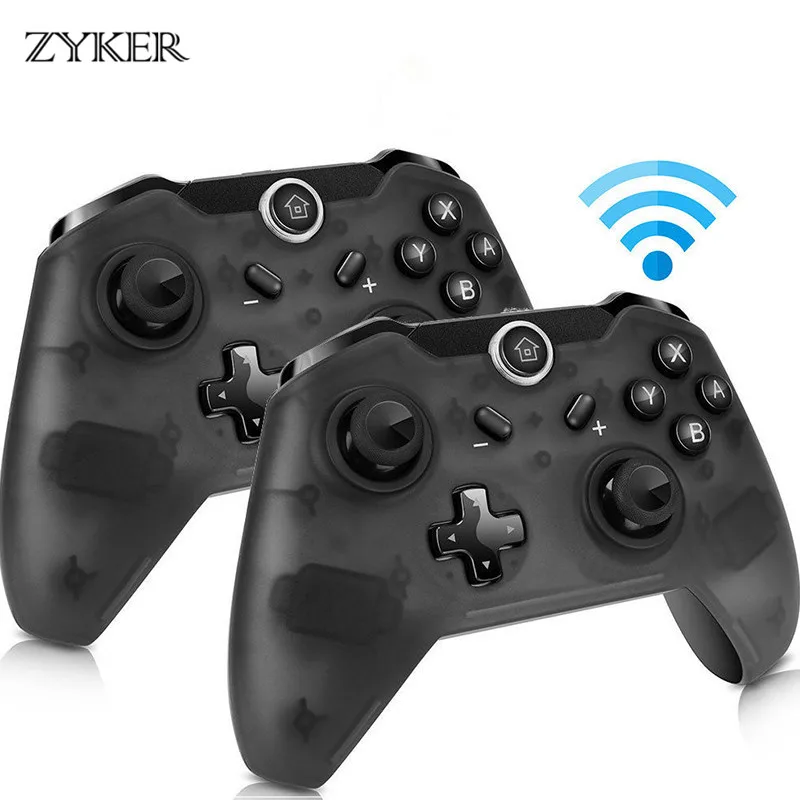 Беспроводной контроллер ZYKER Bluetooth Pro, джойстик, пульт дистанционного управления, 1 шт./2 шт., пульт для Nintendo Switch Pro, пульт для ПК, джойстик