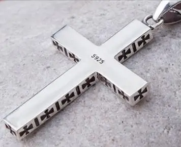 Трендовое мужское ожерелье с подвеской в виде Креста для мужчин ювелирные