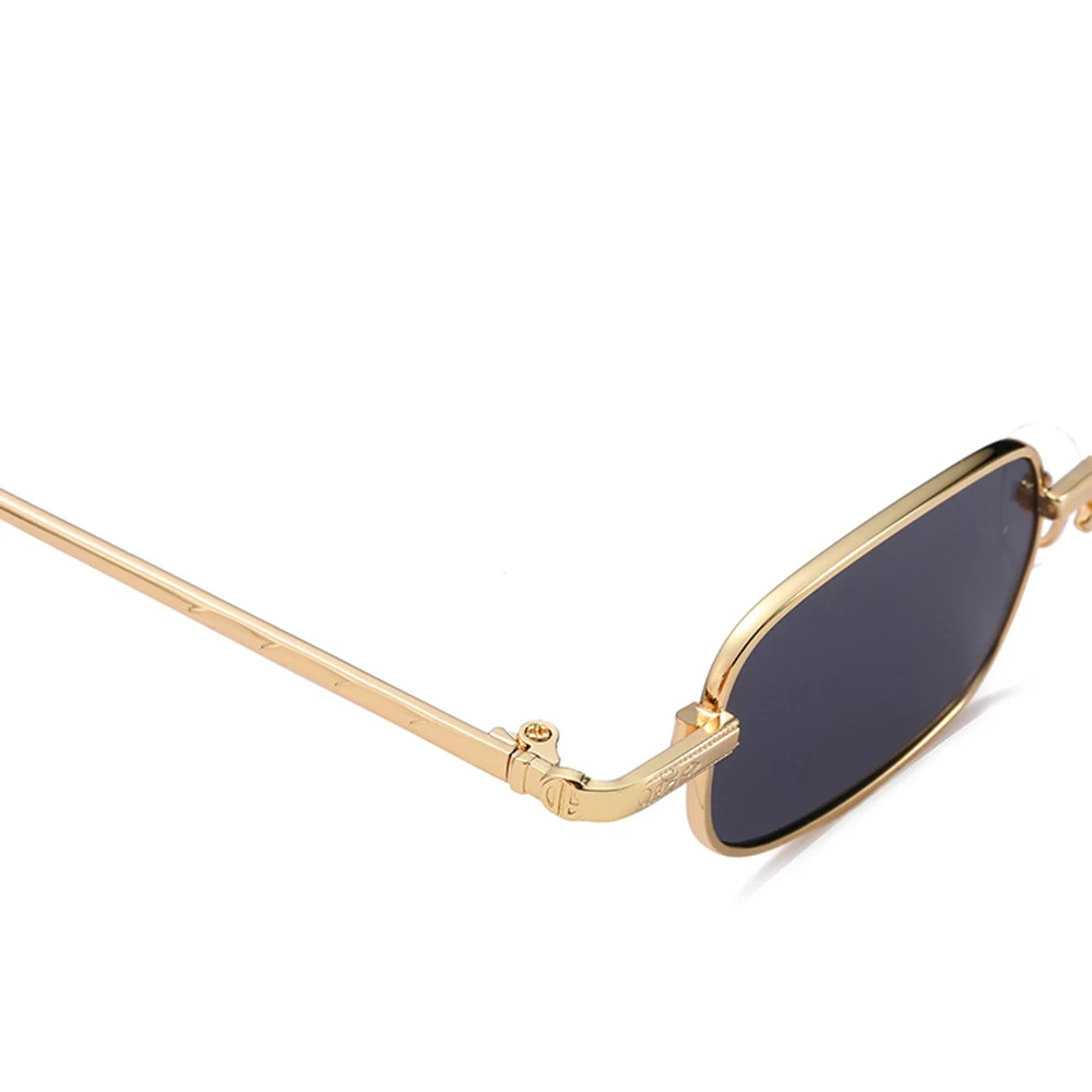 

Fashion Metal Square Sunglasses Small Box Vintage Sun Glasses For Men Women Wholesale New 2020