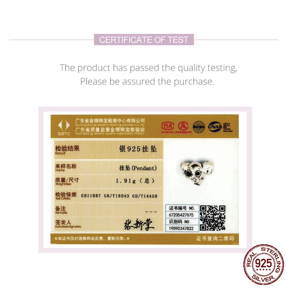 

MOWIMO Genuine 925 Sterling Silver Beads Cute Elephant Metal Charm for Original Women Silver Bracelet DIY Jewelry Making BKC1646