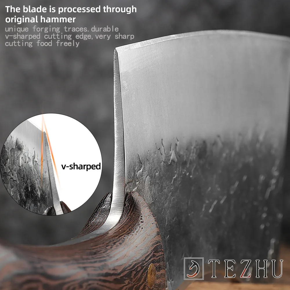 Нож для нарезки мяса мясника нож немецкий кухонный из высокоуглеродистой стали