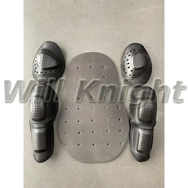 Мужская мотоциклетная воздухопроницаемая куртка черная красная серая дышащая