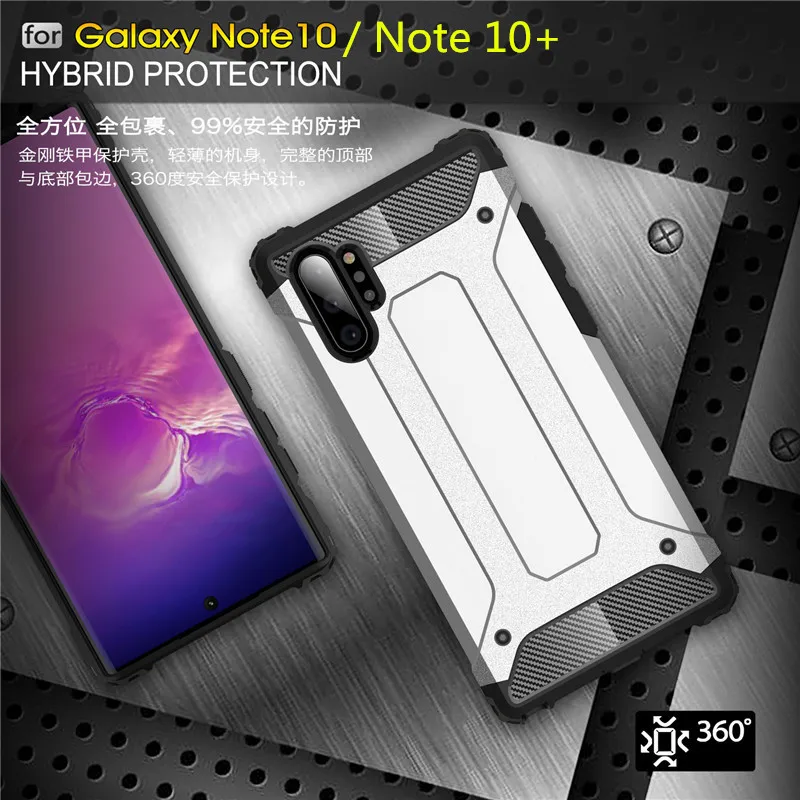For Galaxy Note 10 9 case Cover Phone Funda Samsung A51 A71 A70 A40 A20E S10 S9 S8 J8 J6 J4 A6 Plus 2018 Armor bumper | Мобильные