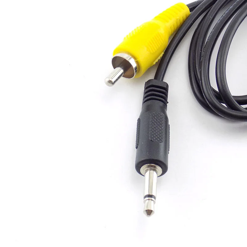 Кабель-удлинитель 1 5 м 3 мм 1/8 дюйма штекер RCA аудио-и видеоадаптер AV