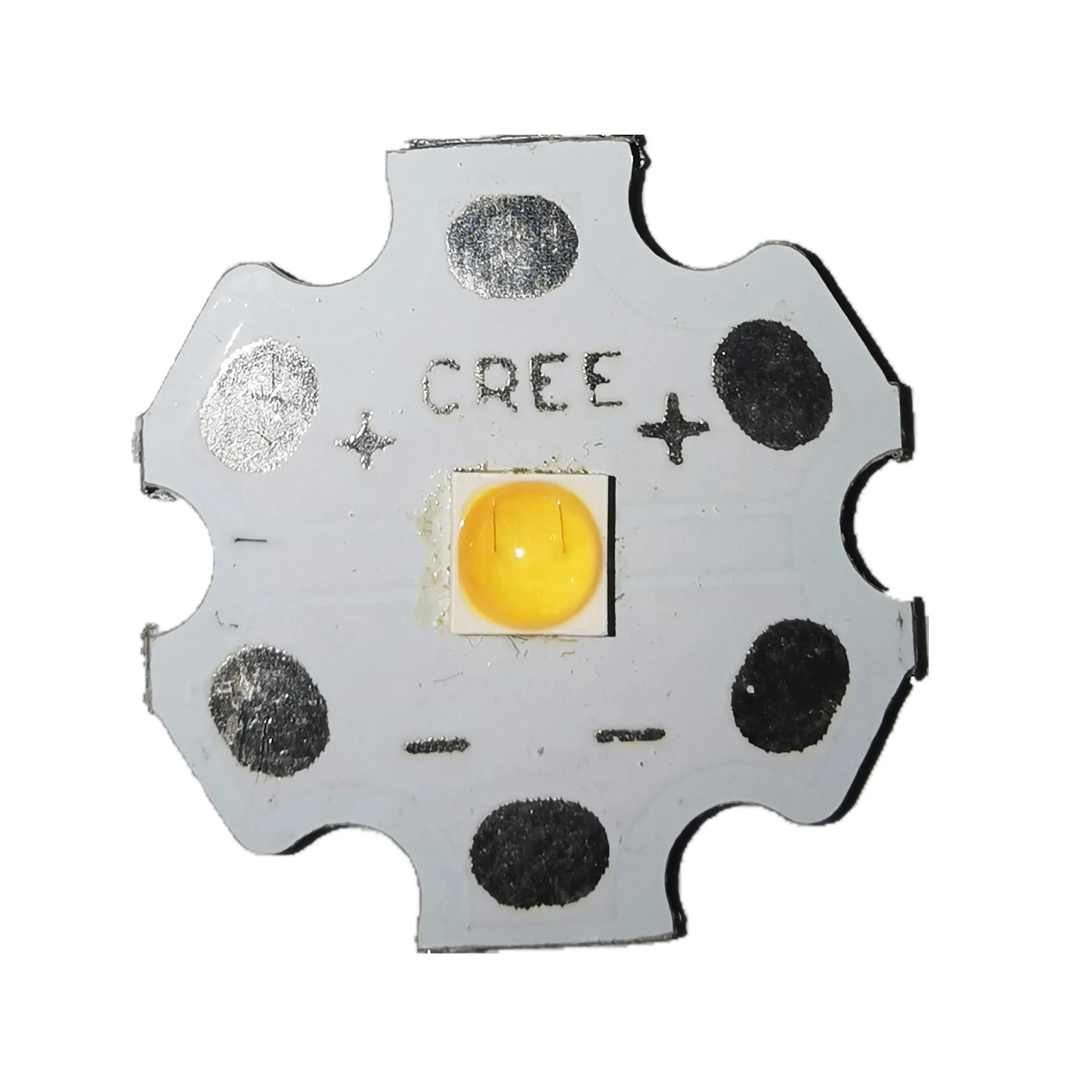 100 шт. 3737 бусины для объектива высокой мощности 20 мм алюминиевая подложка P8 2100MA 7