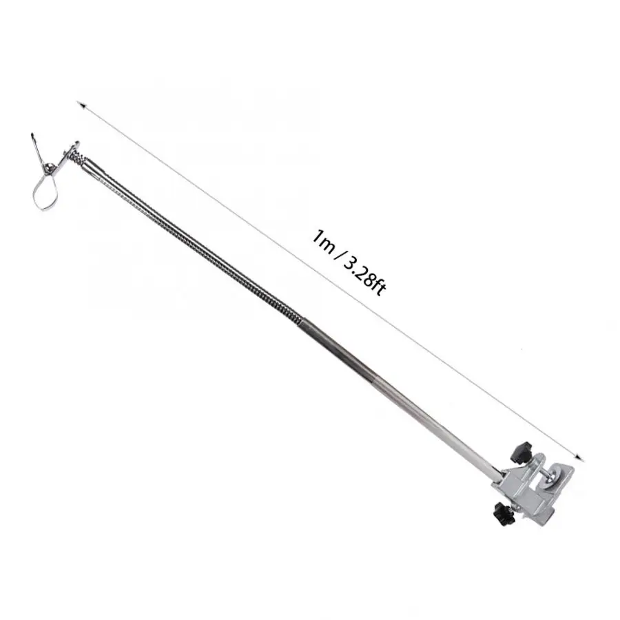 Нескользящая Гибкая подставка из нержавеющей стали с зажимом для стола груминга