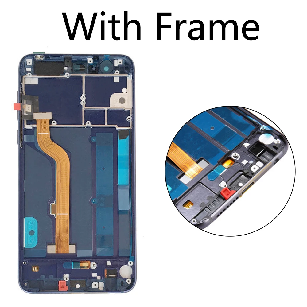 Sinbeda 5 2 &quotдля HUAWEI Honor 8 ЖК дисплей сенсорный экран дигитайзер для с рамкой FRD L19 L09 L14