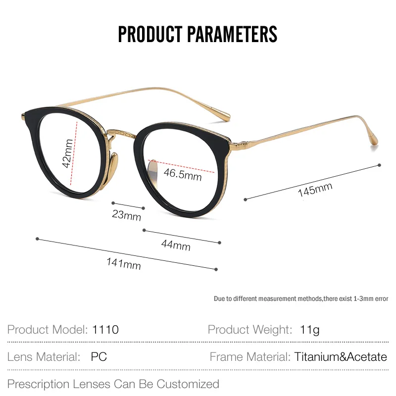 Оправа из чистого титана для мужских очков квадратные оправы по рецепту при