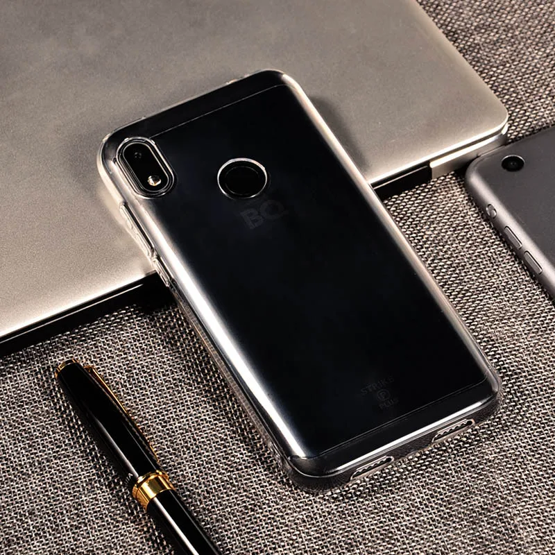 Мягкий силиконовый чехол из ТПУ для BQ-5535L Strike Power Plus задняя крышка Защитные чехлы