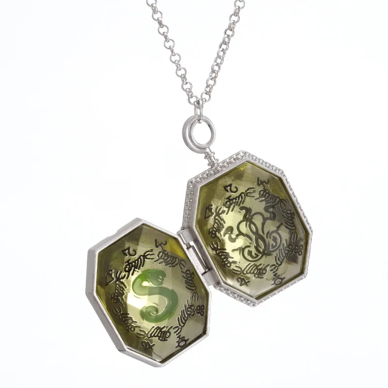 Модные ювелирные изделия ожерелья Harried Поттера аксессуары для Slytherin Horcrux подвеска