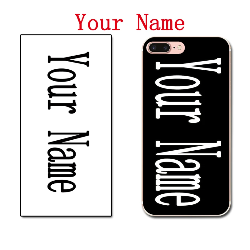 DIY пользовательский дизайн логотип с собственным именем настраиваемая печать