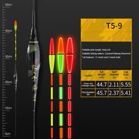 10pcs fish bite automatic reminder color change smart led fishing ultra thick tail electronic luminous buoy 2021 new
