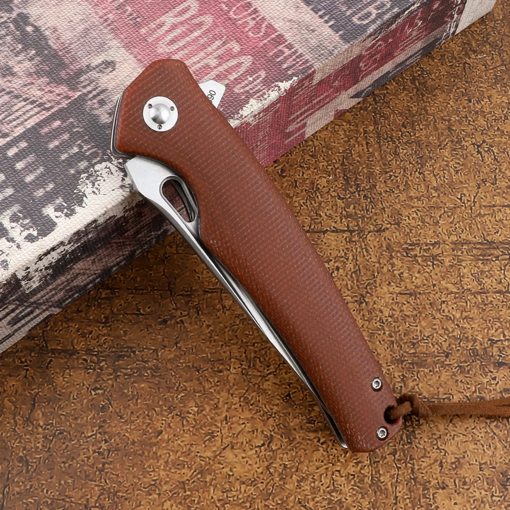 Новый складной нож M390 с льняной ручкой многофункциональный инструмент для