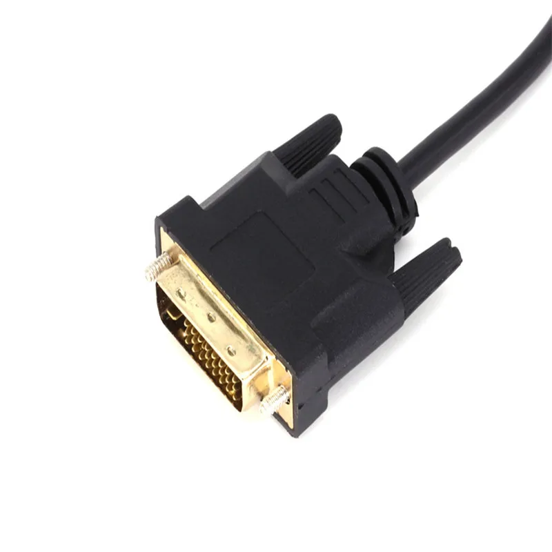 DVI 24 + 1 25Pin мужчина к 15Pin Женский кабель конвертер для компьютера ПК HDTV монитор