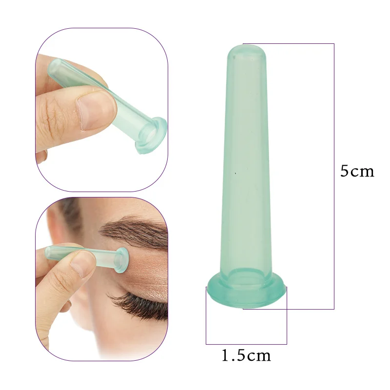 Силиконовая Массажная чашка для тела и глаз 1 шт. оборудование ухода за здоровьем