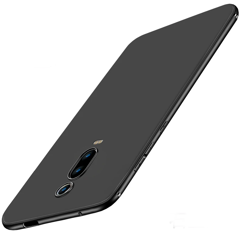 black Чехол для xiaomi redmi k20 K20 Pro, силиконовый Ультратонкий чехол, Mofi, прозрачный чехол для задней панели, 6,39, чехол для xiaomi redmi K20 Pro - Цвет: black