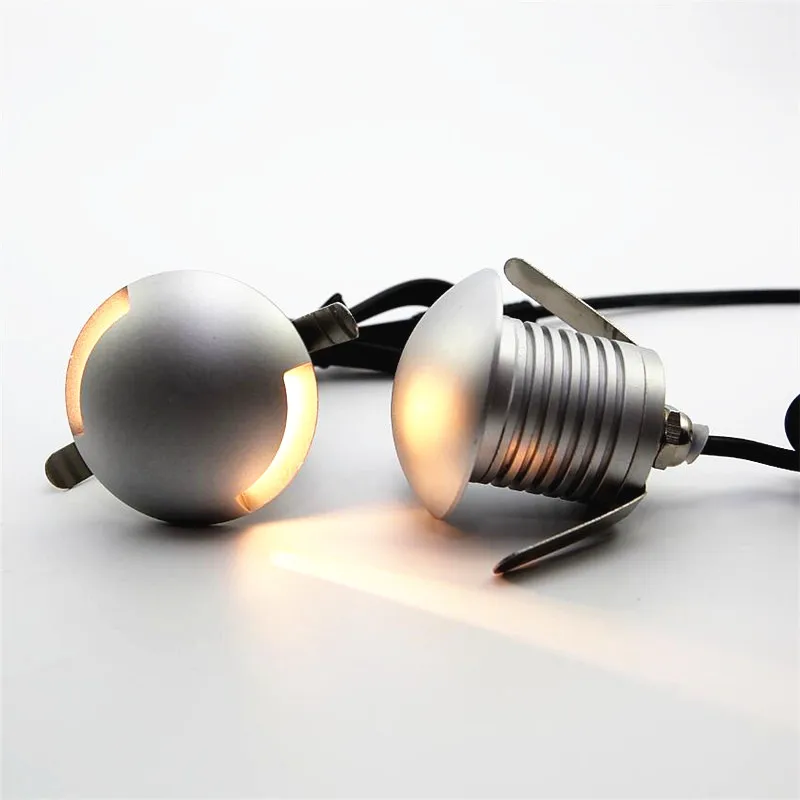 Водонепроницаемый миниатюрный светодиодный подземный светильник CREE 3 Вт COB DC12V 24