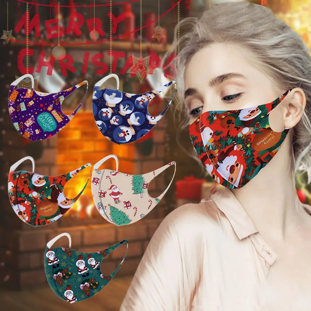 Маски для лица способный преодолевать Броды взрослых с дышащей моющиеся и