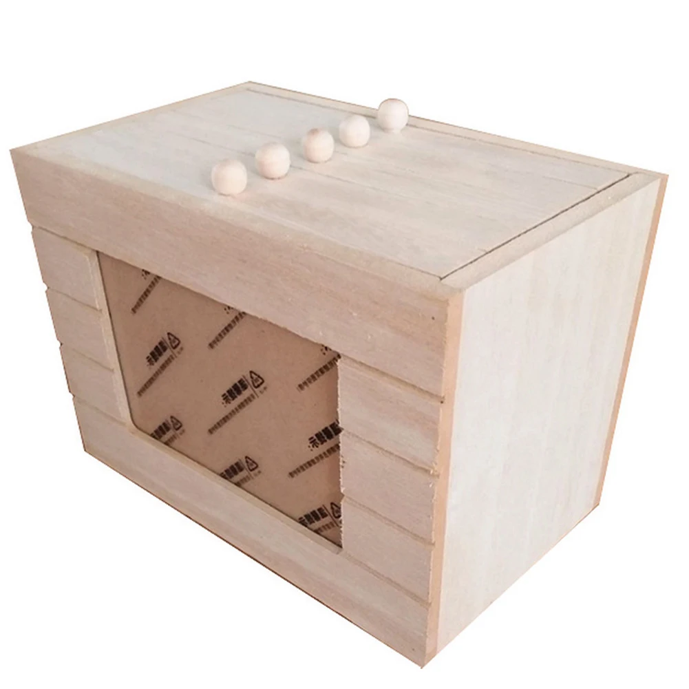 

Фотобокс «сделай сам», подарок, домашняя Нетоксичная фотография в стиле ретро, деревянный альбом для фотографий, память для хранения, влаго...