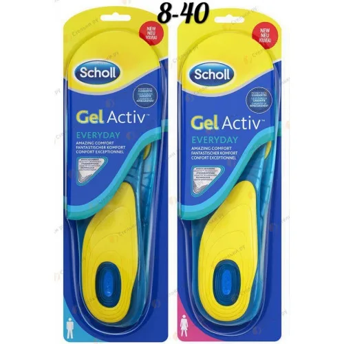 Гелевые стельки для обуви Scholl ActivGel |