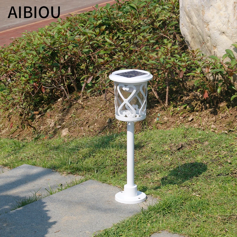 

Aibiou Solar Lamp Outdoor With Remote Control Garden Lights Hotel Garden Road Path Deco Lighting Street Lamp