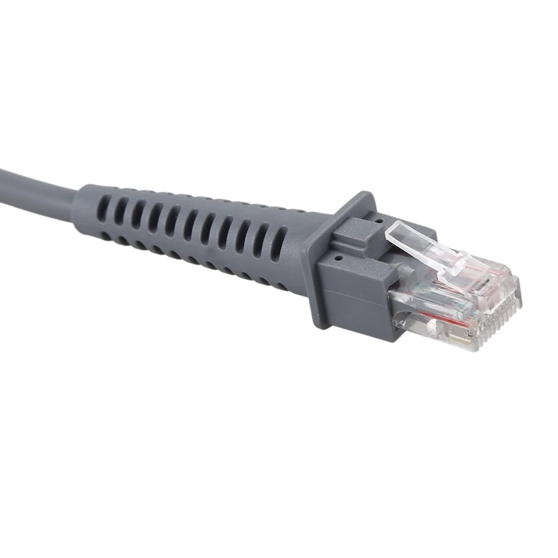 1 X USB A кабель RJ45 7ft 2 м для сканера штрих-кодов LS4278 LS2208 2208AP | Электроника
