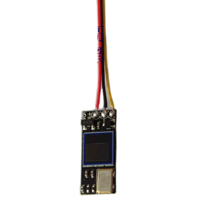 600-line High-definition Low-illuminance, Blue-side Black and White CMOS Camera Unilateral Module, Vertical 8*18MM