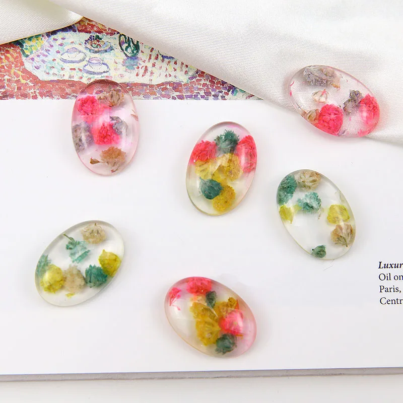 Аксессуары ручной работы сделай сам маленький свежий полупрозрачный цветочный