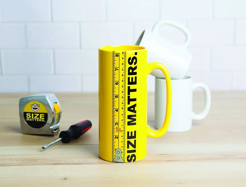 

Ruler Mug Coffee Mup Extra Large Draft Beer Cup Personality Large Capacity Water Cup Ceramics