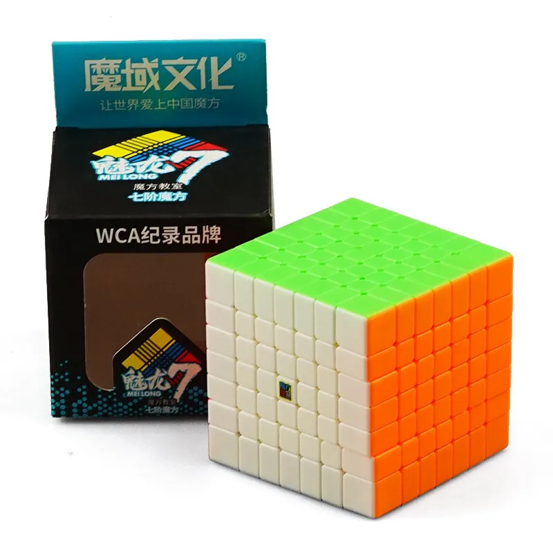 Магический куб MOYU 7x7x7 скорость 7x7 классная головоломка Meilong 7 лабиринт 7-слойный