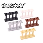 Аксессуары Moc для блоков, шпиндель 1x4x2 с 4 шпильками, 15332, 30 шт., креативные кирпичи с уличным обзором, совместимые с сборными элементами