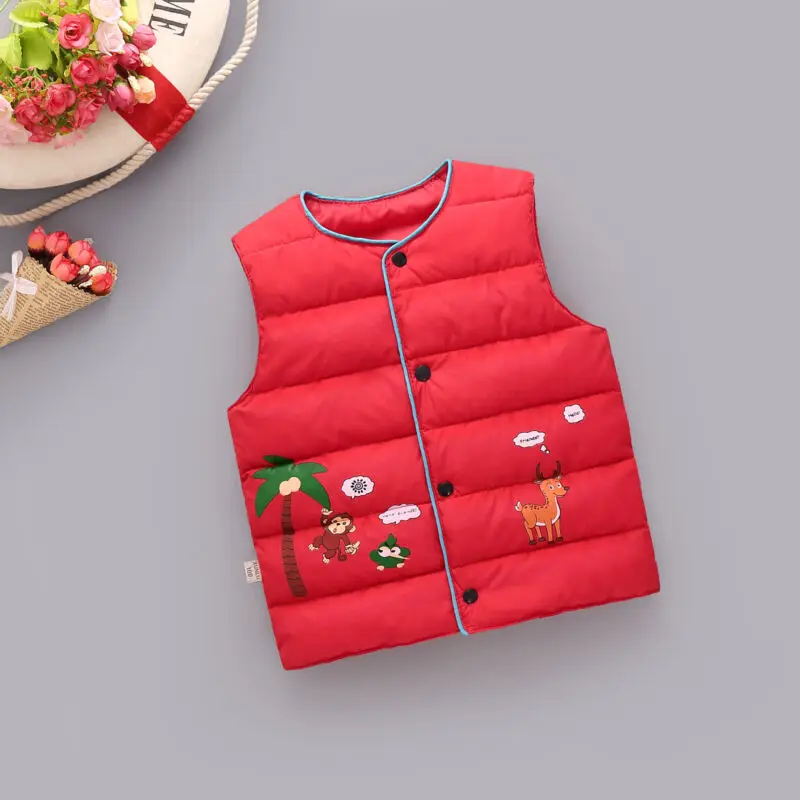 Зимний детский жилет Emmababy 2020 теплая детская куртка Детский без рукавов для