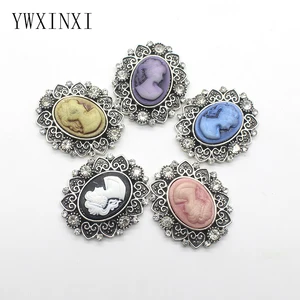 10 шт. изысканные стразы YWXINXI из сплава с плоским дном 27x30 мм аксессуары для украшения одежды и шляпы в подарок, аксессуары для волос сделай сам