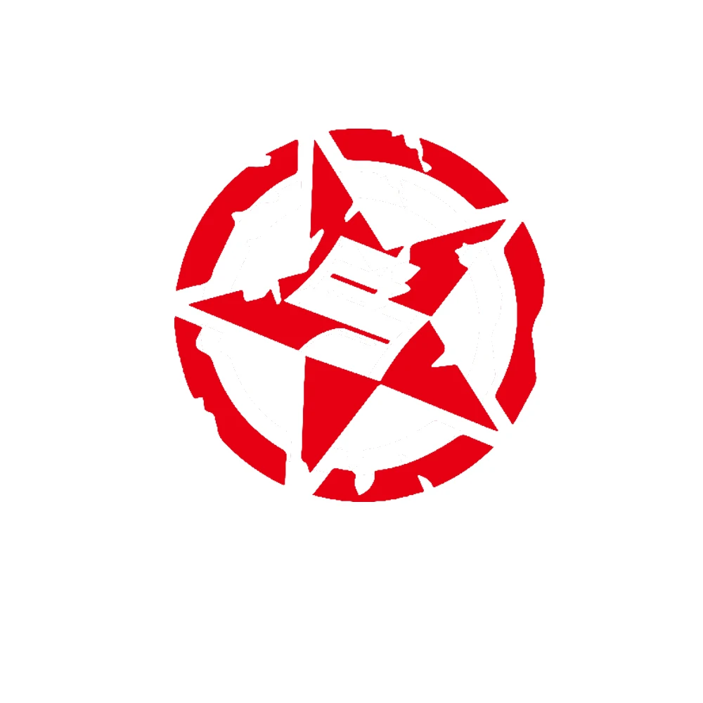 Виниловая наклейка с пятью звездами 20 см | Автомобили и мотоциклы