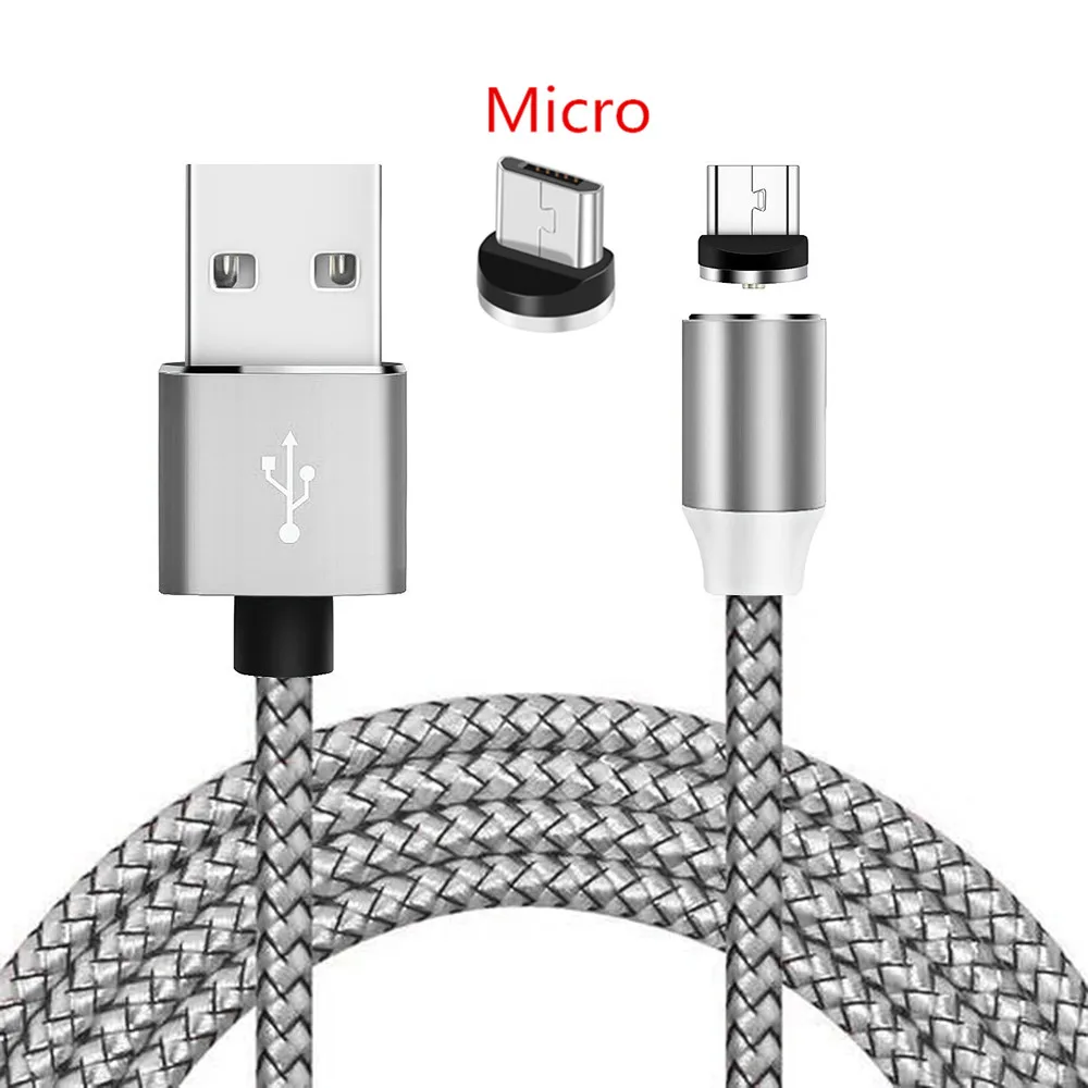 Магнитный зарядный кабель Micro USB Redmi 7A 6 5 vivo S1 Oppo A9 R11 настенное зарядное устройство