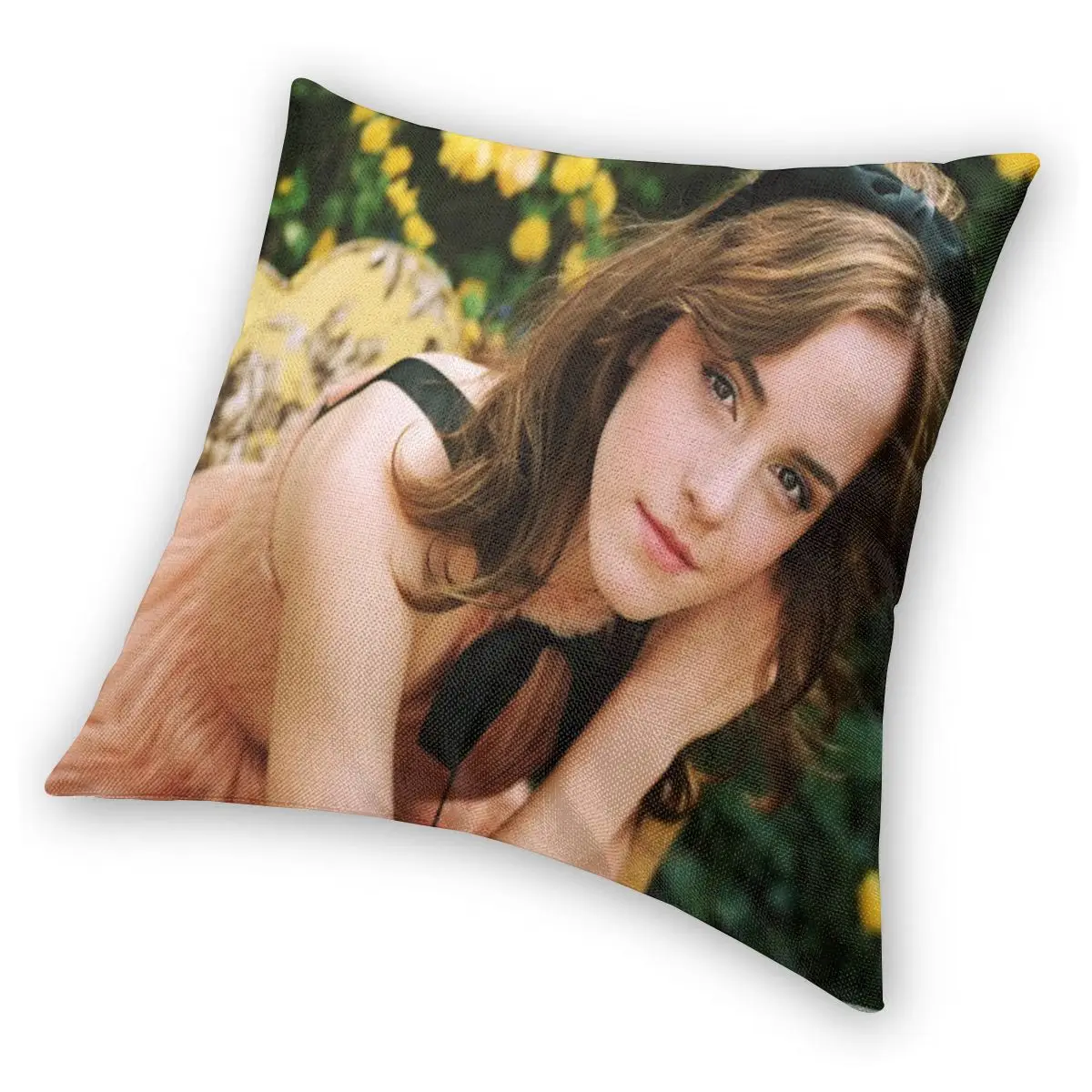 Чехол для дивана с рисунком Эмма Ватсон|Наволочка| |