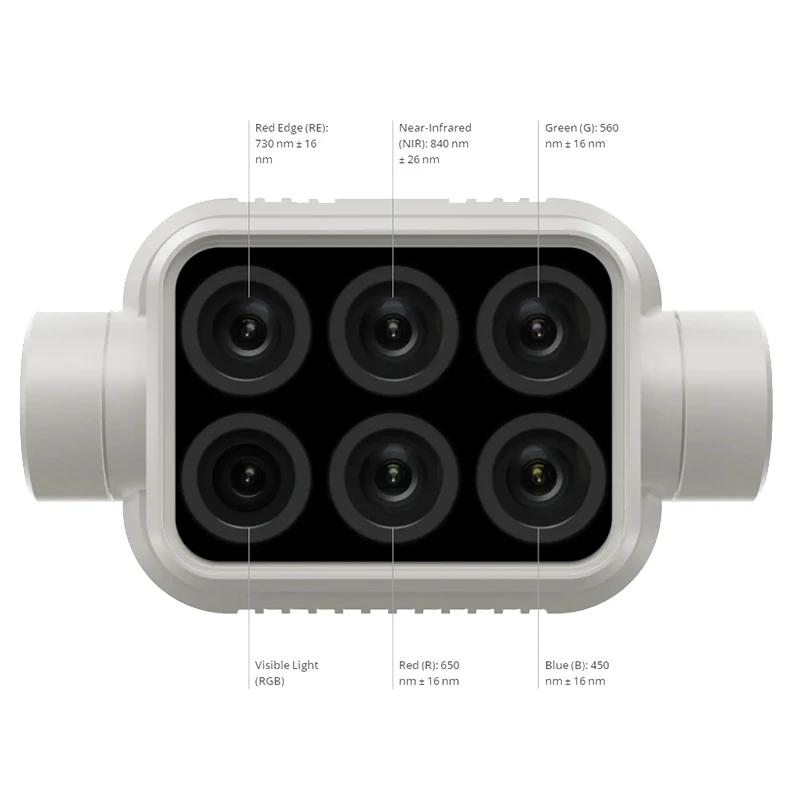 DJI P4 MULTISPECTRAL Высокоточный Дрон с плавно интегрированной системой многоспектральной визуализации Phantom 4