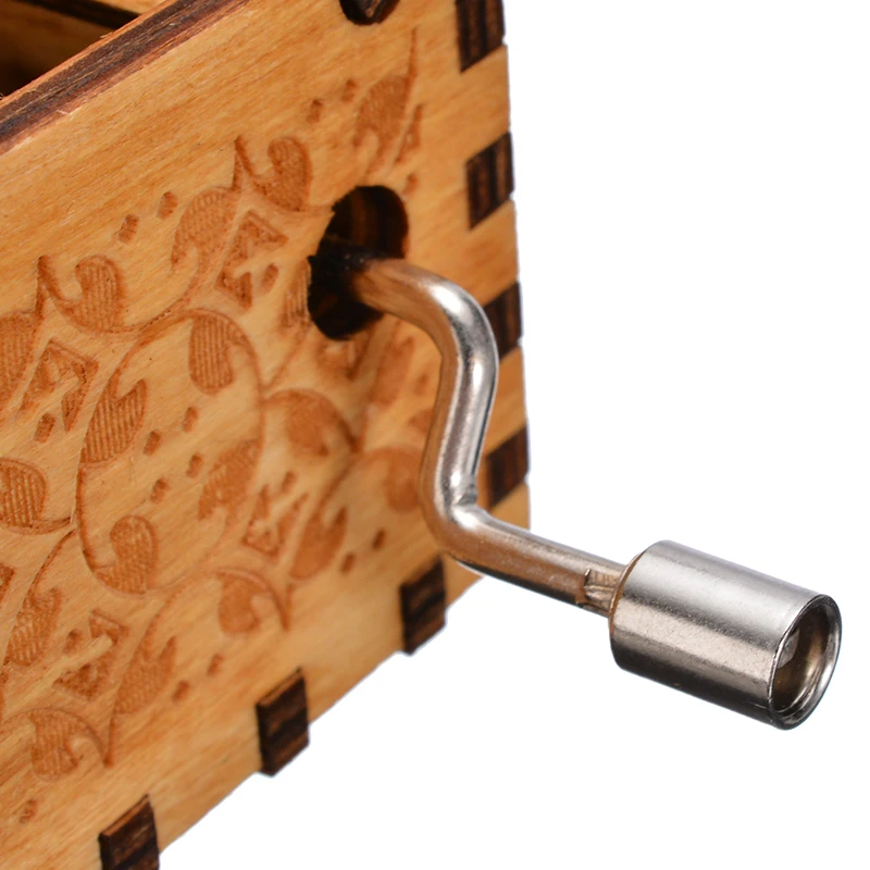 Новая деревянная музыкальная шкатулка &quotне могу не влюбиться&quot старинный